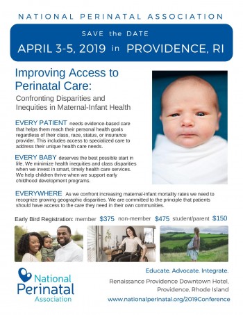 National Perinatal Association Presents: Improving Access to Perinatal Care